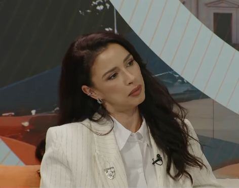 Silvija Gelevski speaking on Alfa TV about leadership and strategy.
